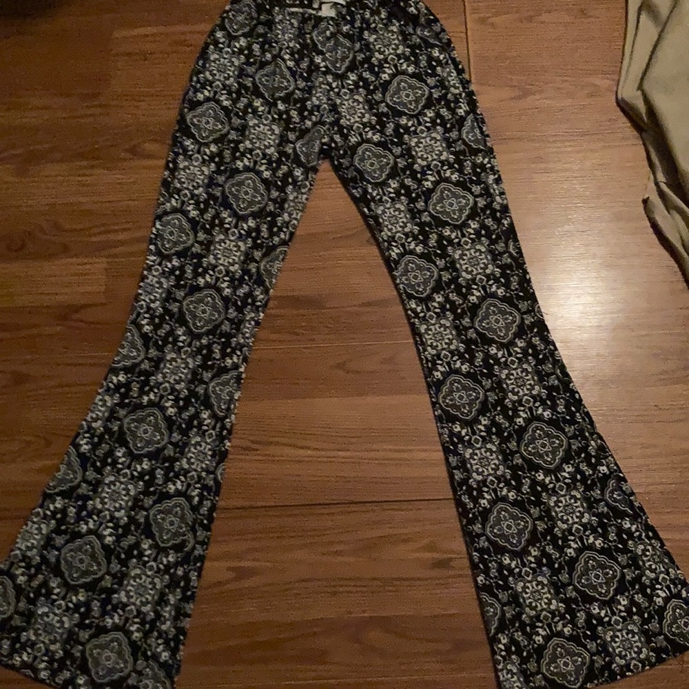 Flare leg pants